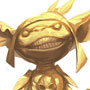 Golden Goblin Statue