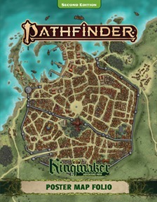 Paizo Pathfinder Kingmaker Poster Map Folio