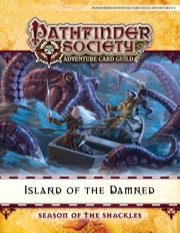 Pathfinder Society Adventure Card Guild Adventure #0-4—Island of the Damned PDF