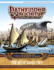 Pathfinder Society Adventure Card Guild Adventure #3-P: Tide of the Unholy First PDF