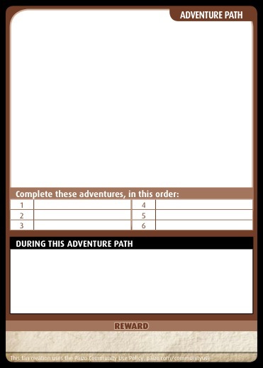 mind lock pathfinder template