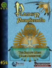 Player Paraphernalia #54—Monk Archetype: The Shadow Monk (PFRPG) PDF