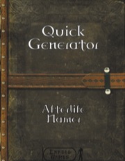 Quick Generator - Afterlife Name PDF