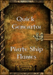 Quick Generator - Pirate Ship Names PDF