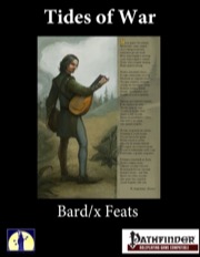 Tides of War: Bard/X Feats (PFRPG) PDF