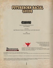Goblin Rations: Futureborn Race (PFRPG) PDF