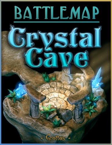 paizo.com - Battlemap: Crystal Cave PDF