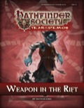 Pathfinder Society Scenario #5–13: Weapon in the Rift (PFRPG) PDF