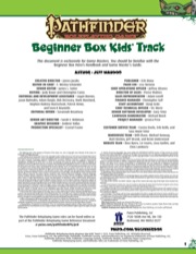 Pathfinder Society: Kid's Track PDF