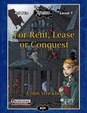 B20: For Rent, Lease, or Conquest (PFRPG) PDF