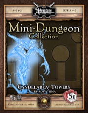 Mini-Dungeon #010: Candelabra Towers (5E / Fantasy Grounds) Download
