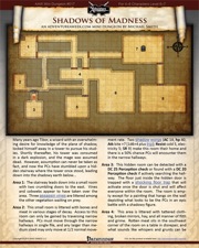 Mini-Dungeon #017: Shadows of Madness (PFRPG) PDF