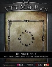 VTT Map Pack: Dungeons 3 (Download)