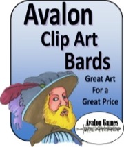 Avalon Clip Art: Bards PDF