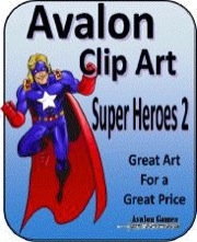 Avalon Clip Art: Super Heroes 2 PDF