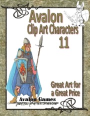 Avalon Clip Art Characters #11: Elf 1 PDF
