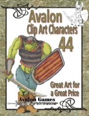 Avalon Clip Art Characters #44: Orc 4 PDF