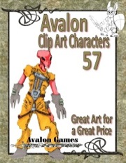 Avalon Clip Art Characters #57: Alien 15 PDF
