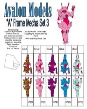 Avalon Models—A-Frame: Mecha, Set 3 PDF