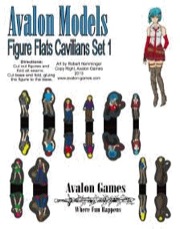 Avalon Models—Figure Flats: Civilians, Set 1 PDF