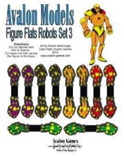 Avalon Models—Figure Flats: Robots, Set 3 PDF