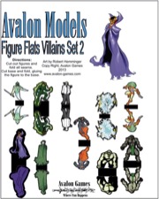 Avalon Models—Figure Flats: Villains, Set 2 PDF