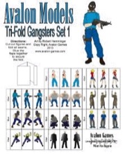 Avalon Models—Tri-Frame: Gangsters, Set #1 PDF