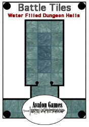 Battle Tiles: Water-Filled Dungeon Halls PDF
