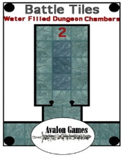 Battle Tiles: Water-Filled Dungeon Chambers 2 PDF