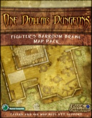 One Dollar Dungeon: Fighter's Barroom Brawl Map Pack PDF