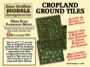 Cropland Ground Tiles 30mm Paper Models PDF