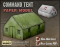 Command Tent Paper Model PDF