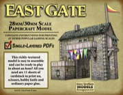 East Gate 28mm/30mm Paper Model PDF