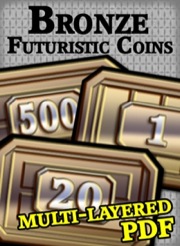 Futuristic Coins Bronze Set PDF