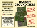 Garden Ground Tiles 30mm Paper Models PDF