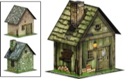 Rustic Cabins Set #2 28mm/30mm Paper Models PDF