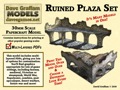 Ruined Plaza Set 28mm/30mm Paper Models PDF
