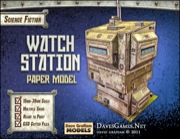 Watch Station Paper Model PDF