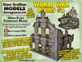 World War Ruins #1 30mm Paper Model PDF