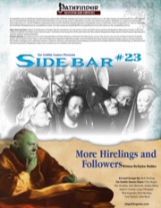 Sidebar 23: More Hirelings and Followers! (PFRPG) PDF