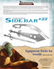 Sidebar #27: Equipment Tricks for Swords (PFRPG) PDF