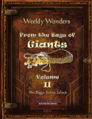 Weekly Wonders: From the Bags of Giants Volume II (PFRPG) PDF
