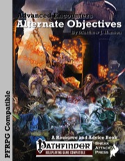 Advanced Encounters: Alternate Objectives (PFRPG)