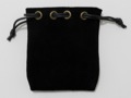 Leather Dice Bag—Black