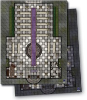 GameMastery Flip-Mat: Cathedral