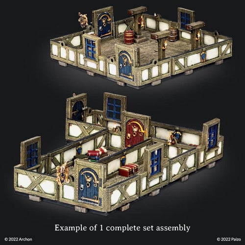 Pathfinder Terrain completely assembled set
