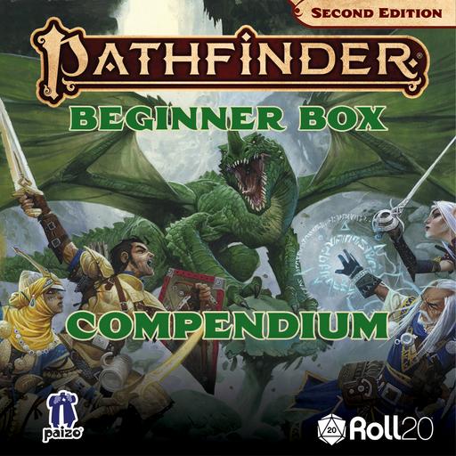 The cover image for the Beginner Box Compendium on Roll20.