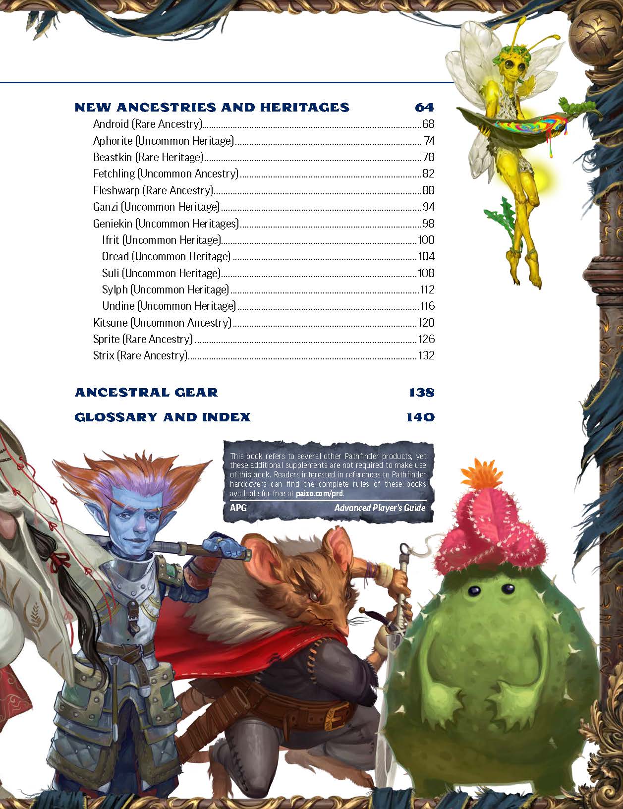 Legendary Races and Ancestries for 5E and Pathfinder by Roll For