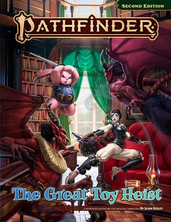 Free RPG  Day 2024 Pathfinder Second Edition The Great Toy Heist
