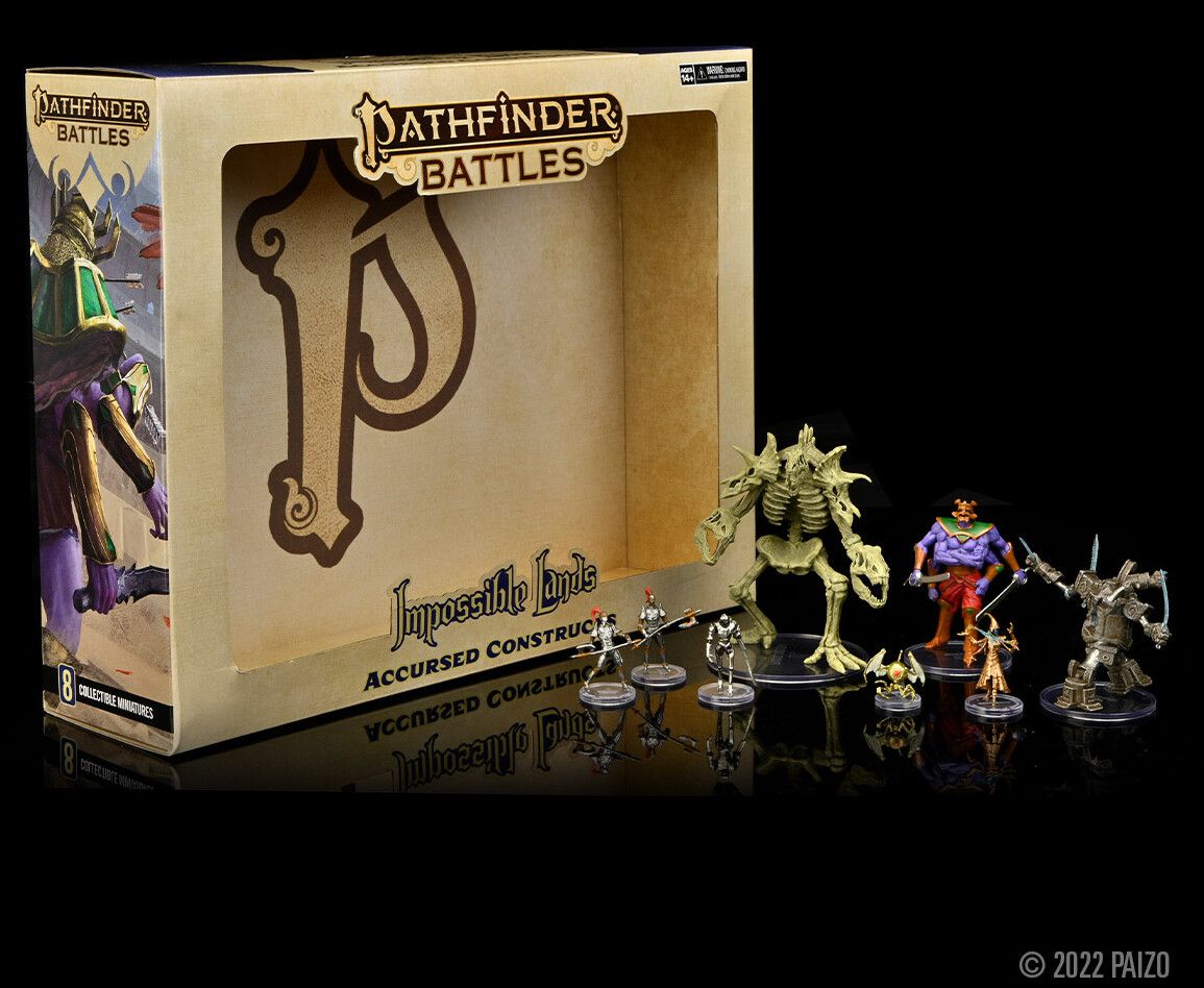Pathfinder Battles Impossible Lands Accursed Constructs